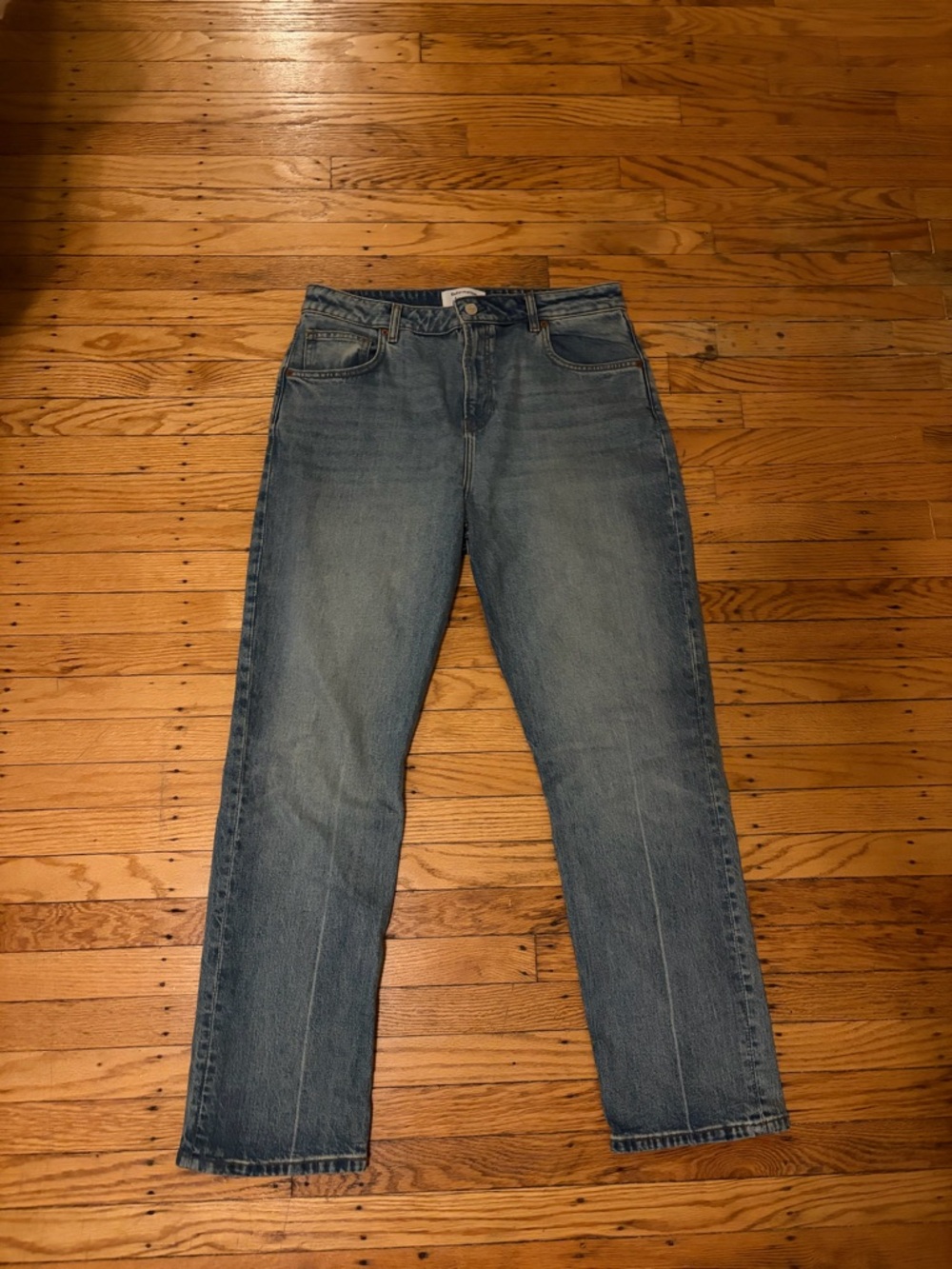 Reformation Straight-Leg Jeans